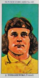 1978-79 The Sun Soccercards #185 Jan Tomaszewski Front