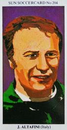 1978-79 The Sun Soccercards #204 Jose Altafini Front