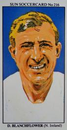 1978-79 The Sun Soccercards #216 Danny Blanchflower Front