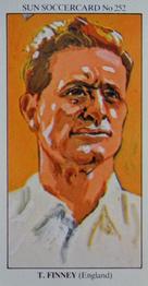 1978-79 The Sun Soccercards #252 Tom Finney Front