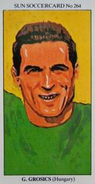 1978-79 The Sun Soccercards #264 Gyula Grosics Front