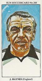 1978-79 The Sun Soccercards #268 Johnny Haynes Front