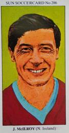 1978-79 The Sun Soccercards #286 Jimmy McIlroy Front