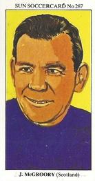 1978-79 The Sun Soccercards #287 Jimmy McGrory Front