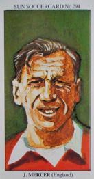 1978-79 The Sun Soccercards #294 Joe Mercer Front