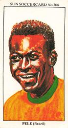 1978-79 The Sun Soccercards #308 Pele Front