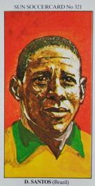 1978-79 The Sun Soccercards #321 Djalma Santos Front