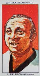 1978-79 The Sun Soccercards #325 Uwe Seeler Front