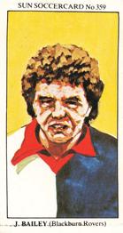 1978-79 The Sun Soccercards #359 John Bailey Front