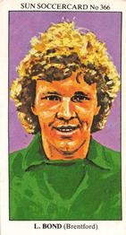 1978-79 The Sun Soccercards #366 Len Bond Front