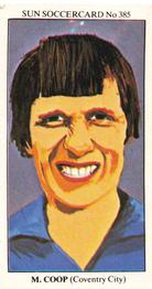 1978-79 The Sun Soccercards #385 Mick Coop Front