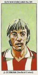 1978-79 The Sun Soccercards #389 John Cutbush Front