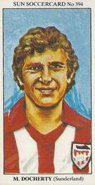 1978-79 The Sun Soccercards #394 Mike Docherty Front