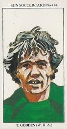 1978-79 The Sun Soccercards #414 Tony Godden Front
