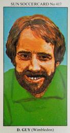 1978-79 The Sun Soccercards #417 Dickie Guy Front