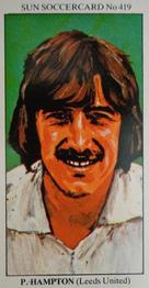 1978-79 The Sun Soccercards #419 Peter Hampton Front
