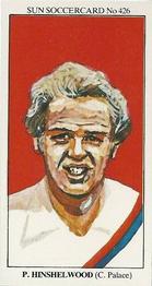 1978-79 The Sun Soccercards #426 Paul Hinshelwood Front