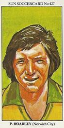 1978-79 The Sun Soccercards #427 Phil Hoadley Front