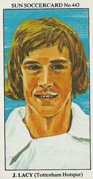 1978-79 The Sun Soccercards #443 John Lacy Front