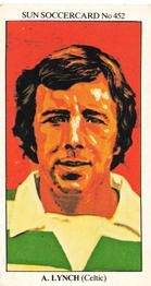 1978-79 The Sun Soccercards #452 Andy Lynch Front