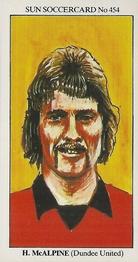 1978-79 The Sun Soccercards #454 Hamish McAlpine Front