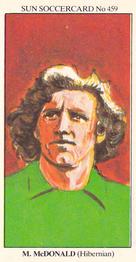 1978-79 The Sun Soccercards #459 Mike McDonald Front
