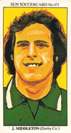 1978-79 The Sun Soccercards #471 John Middleton Front