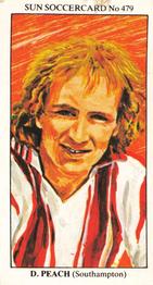 1978-79 The Sun Soccercards #479 David Peach Front