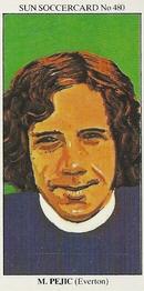 1978-79 The Sun Soccercards #480 Mike Pejic Front
