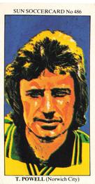 1978-79 The Sun Soccercards #486 Tony Powell Front