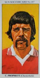 1978-79 The Sun Soccercards #487 Colin Prophett Front