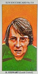 1978-79 The Sun Soccercards #514 David Stewart Front