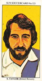1978-79 The Sun Soccercards #523 Stuart Taylor Front