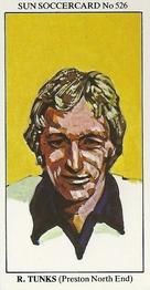 1978-79 The Sun Soccercards #526 Roy Tunks Front