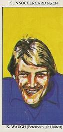 1978-79 The Sun Soccercards #534 Keith Waugh Front