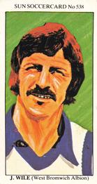 1978-79 The Sun Soccercards #538 John Wile Front