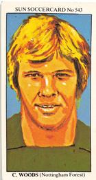 1978-79 The Sun Soccercards #543 Chris Woods Front