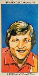 1978-79 The Sun Soccercards #568 John Buchanan Front