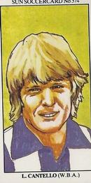1978-79 The Sun Soccercards #574 Len Cantello Front