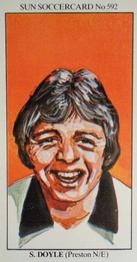 1978-79 The Sun Soccercards #592 Steve Doyle Front