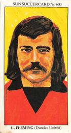 1978-79 The Sun Soccercards #600 George Fleming Front