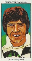 1978-79 The Sun Soccercards #610 Ronnie Glavin Front