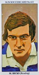 1978-79 The Sun Soccercards #622 Martin Hicks Front