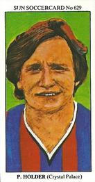 1978-79 The Sun Soccercards #629 Phil Holder Front