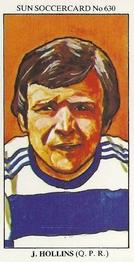 1978-79 The Sun Soccercards #630 John Hollins Front
