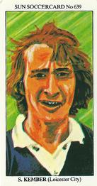 1978-79 The Sun Soccercards #639 Steve Kember Front