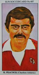 1978-79 The Sun Soccercards #687 Keith Peacock Front