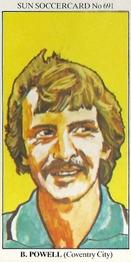 1978-79 The Sun Soccercards #691 Barry Powell Front