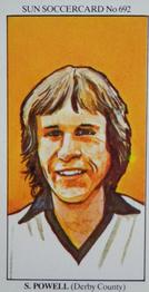 1978-79 The Sun Soccercards #692 Steve Powell Front