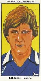 1978-79 The Sun Soccercards #709 Bobby Russell Front